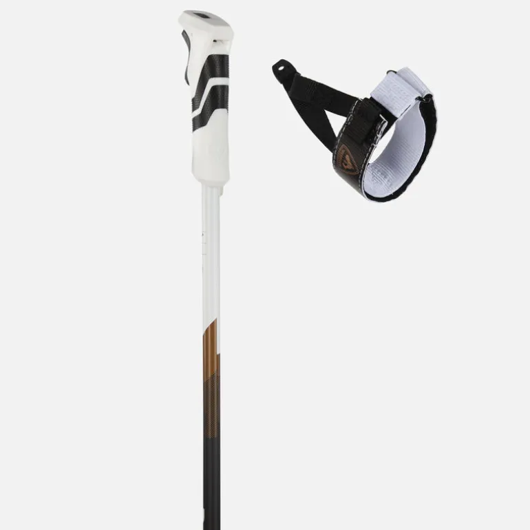 Bastoncini da sci Rossignol Electra Premium Carbon R-Clip oro