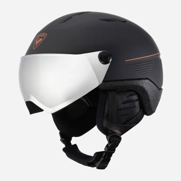 Casco da sci Rossignol Fit Visor IMPACTS fotocromatico nero