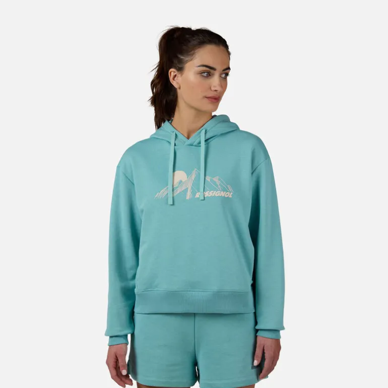 Felpa donna con cappuccio Waterfall