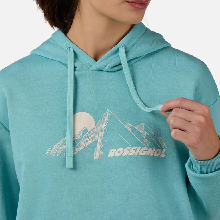 Felpa donna con cappuccio Waterfall