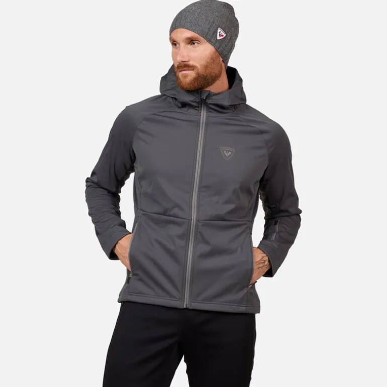 Giacca con cappuccio softshell uomo Genetys