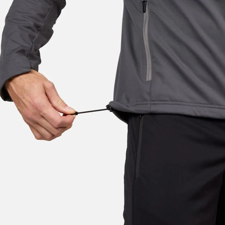 Giacca con cappuccio softshell uomo Genetys
