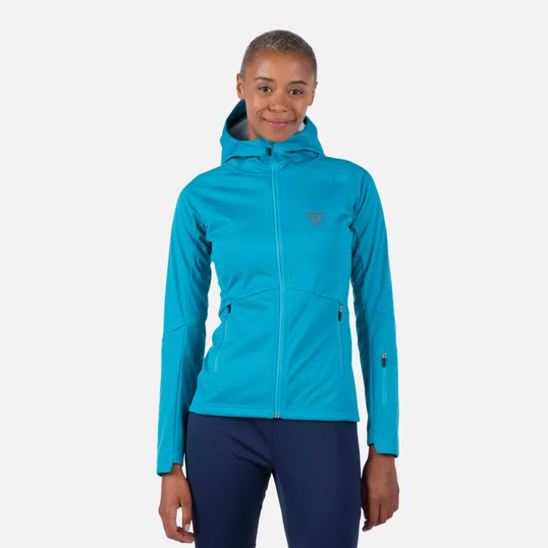 Giacca con cappuccio softshell donna Genetys