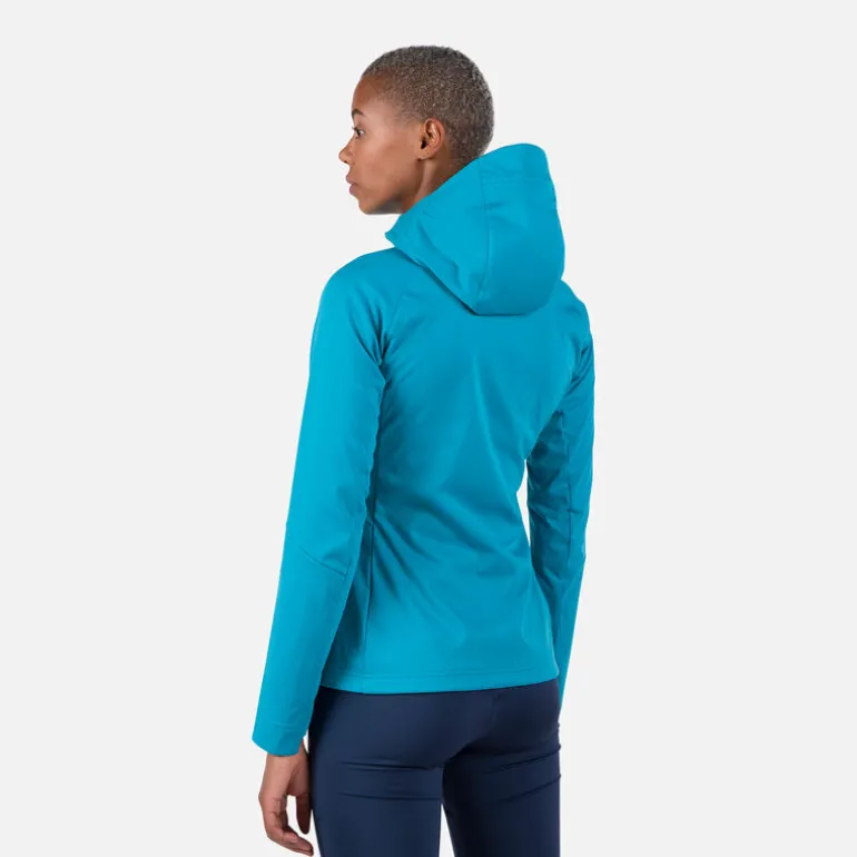 Giacca con cappuccio softshell donna Genetys