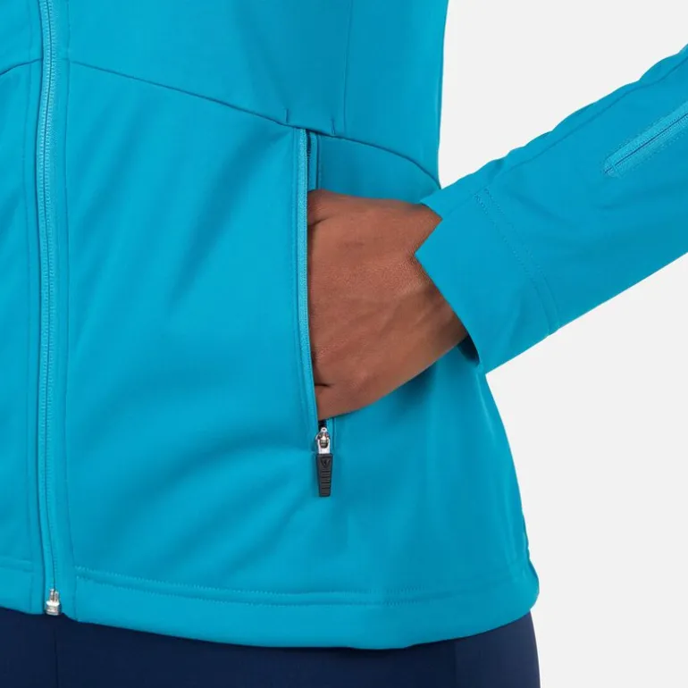 Giacca con cappuccio softshell donna Genetys
