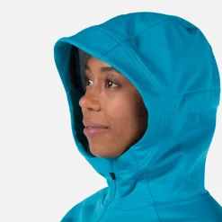 Giacca con cappuccio softshell donna Genetys