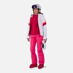 Giacca in pile donna con zip integrale Strawpile