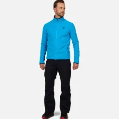 Giacca in pile uomo con zip integrale Strawpile