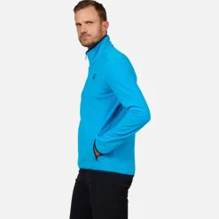 Giacca in pile uomo con zip integrale Strawpile