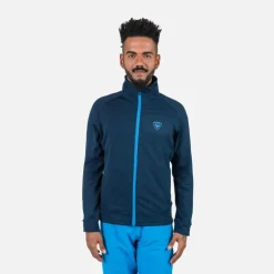 Giacca in pile uomo con zip integrale Blackside