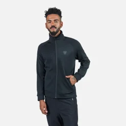 Giacca in pile uomo con zip integrale Blackside