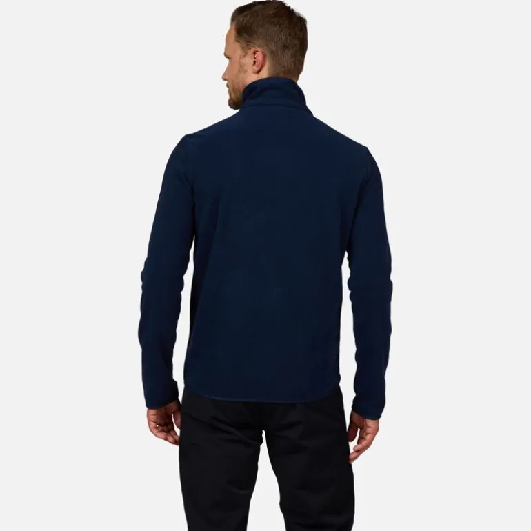 Giacca in pile uomo con zip integrale Strawpile
