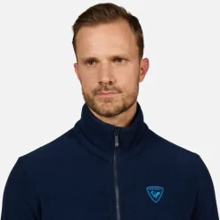 Giacca in pile uomo con zip integrale Strawpile