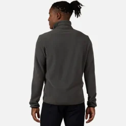 Maglia in pile con mezza zip uomo Strawpile