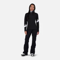 Maglia in pile donna con mezza zip Strawpile