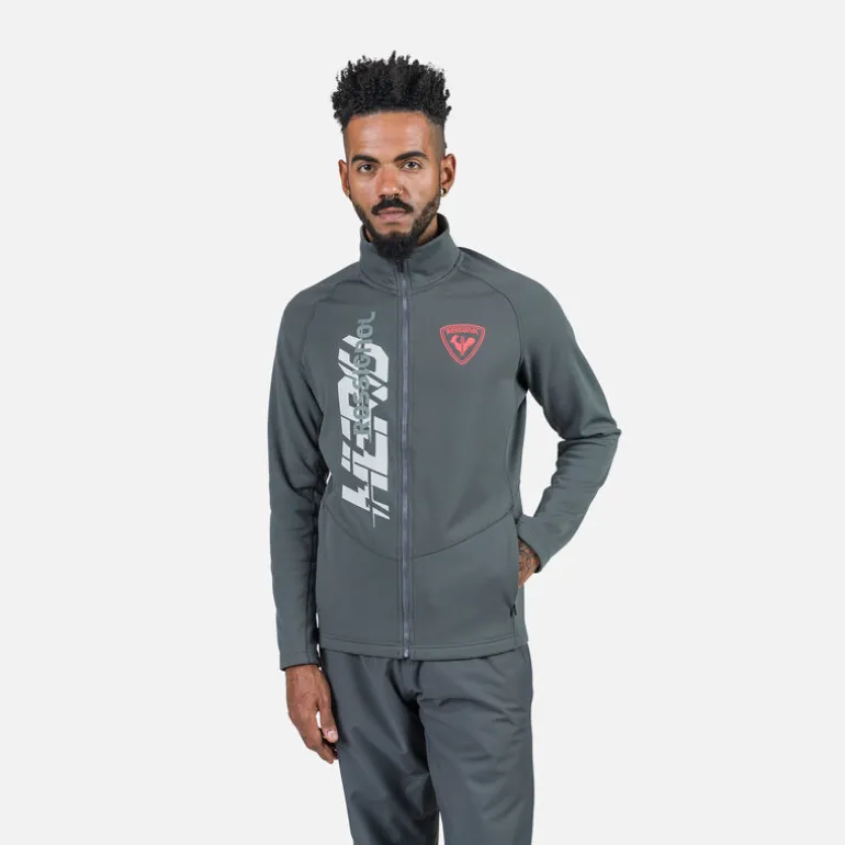Maglia uomo con zip integrale Hero Classique Clim