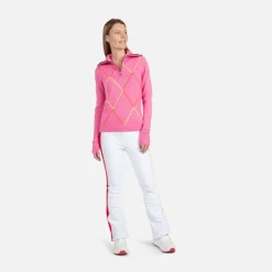 Maglione donna con mezza zip JCC