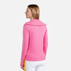 Maglione donna con mezza zip JCC