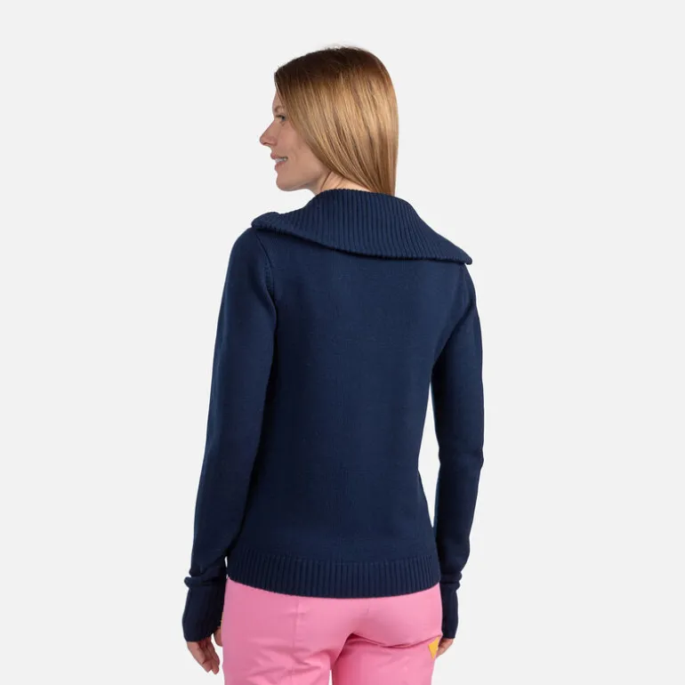 Maglione donna con mezza zip JCC