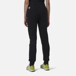 Pantaloni sportivi felpati donna logo