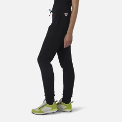 Pantaloni sportivi felpati donna logo