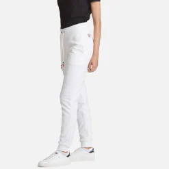 Pantaloni sportivi felpati donna logo