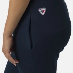Pantaloni sportivi felpati donna logo