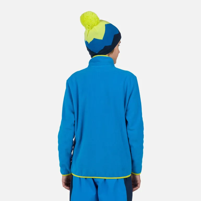 Pile bambino con mezza zip Strawpile