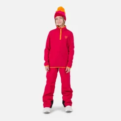 Pile bambino con mezza zip Strawpile