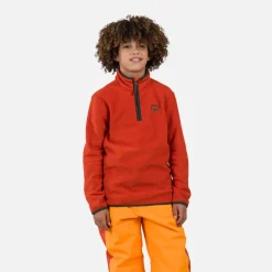 Pile bambino con mezza zip Strawpile