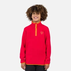 Pile bambino con mezza zip Strawpile