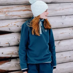 Pile bambino con mezza zip Strawpile
