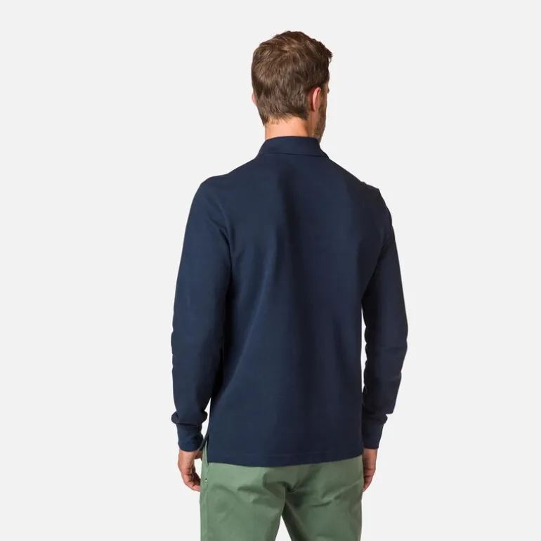 Polo a maniche lunghe da uomo