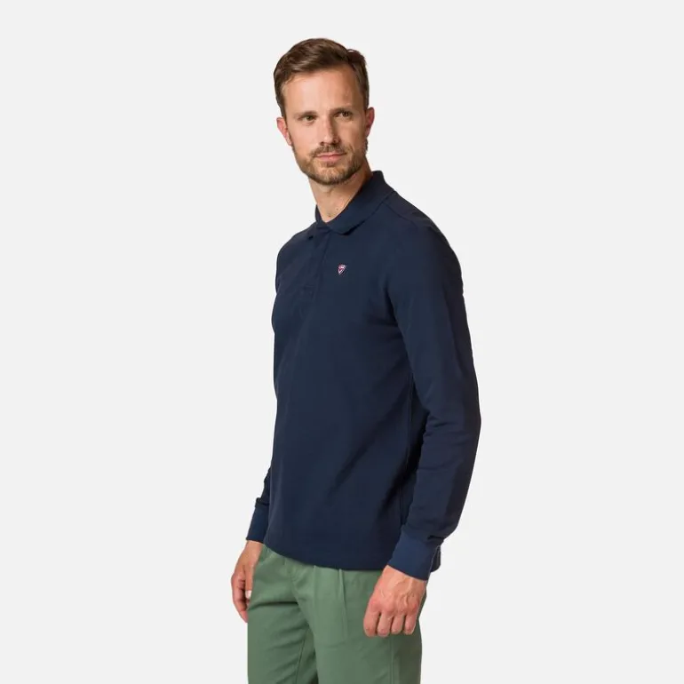 Polo a maniche lunghe da uomo