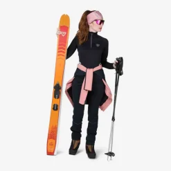 Strato base donna con mezza zip Poursuite