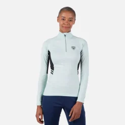 Strato base donna con mezza zip Poursuite