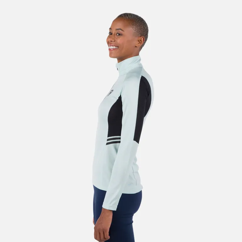 Strato base donna con mezza zip Poursuite
