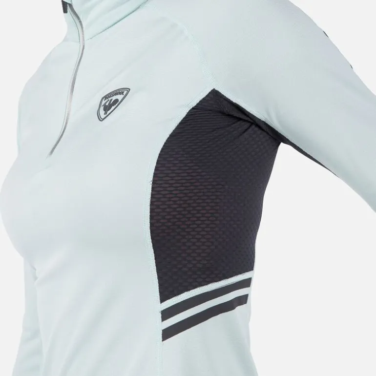 Strato base donna con mezza zip Poursuite