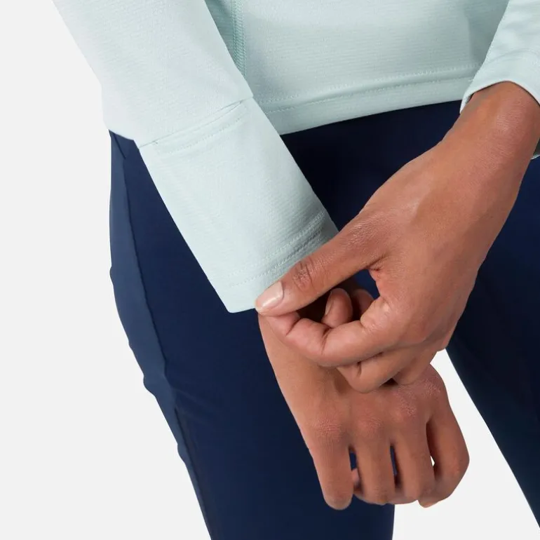 Strato base donna con mezza zip Poursuite