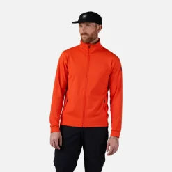 Strato intermedio stretch full zip uomo
